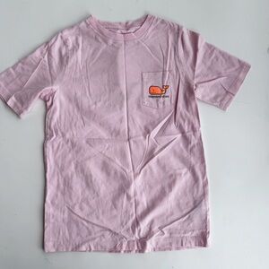 Vineyard Vines Kids Light Pink Tee